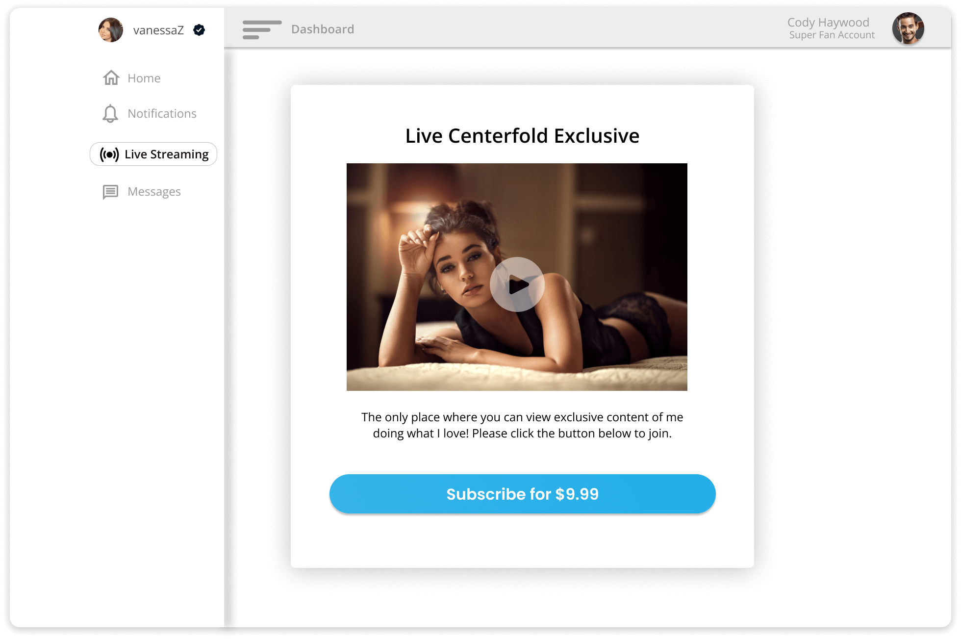 OnlyFans Alternative with more options